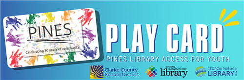  PLAY Library Card for Students